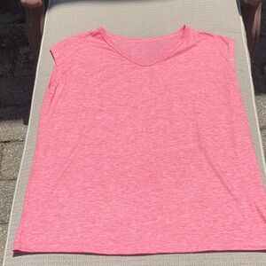 Pink Sleeveless Top, Size XL